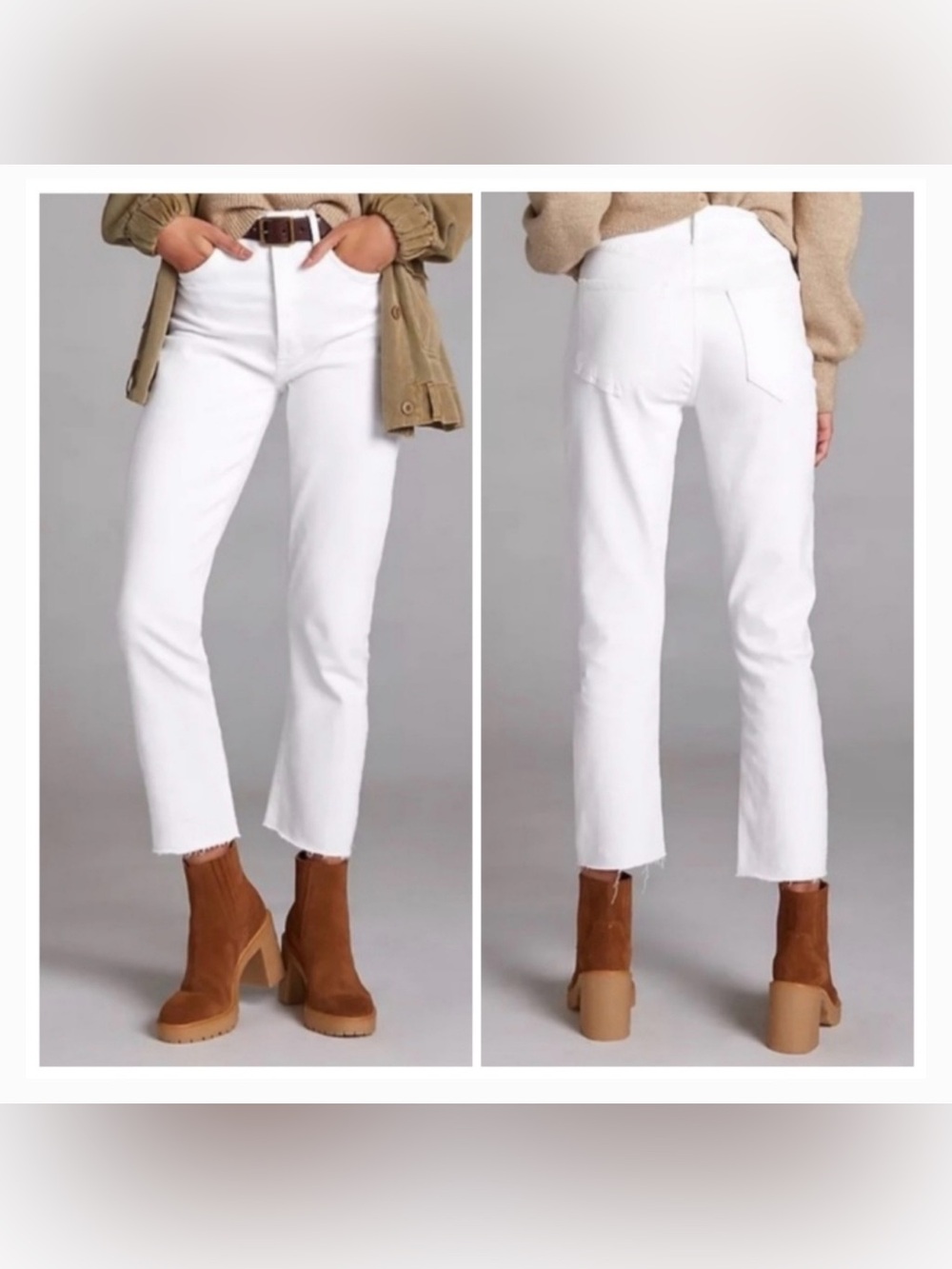 AGOLDE Riley High Rise Straight Jeans in Blurred - Picture 2 of 15